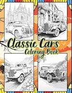 Classic Cars Coloring book