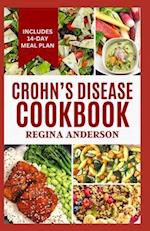 Crohn's Disease Cookbook: Low Fat Anti-Inflammatory Diet Recipes and Meal Plan for Improved Digestive Health 