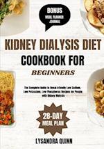 Kidney Dialysis Diet Cookbook for Beginners