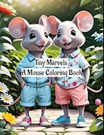 Tiny Marvels: A Mouse Coloring Book 