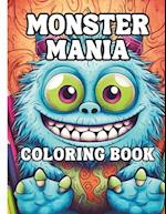 MONSTER MANIA: COLORING BOOK 