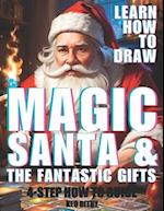 Magic Santa and the Fantastic Gifts: Learn How To Draw 