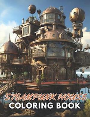 Steampunk House Coloring Book: 100+ New and Exciting Designs Suitable for All Ages