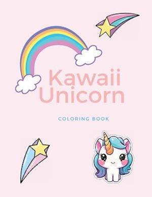 KAWAII Unicorns: Coloring Book