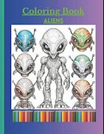 COLORING BOOK - Aliens