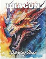 Dragon Coloring Book for Adults