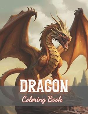 Dragon Coloring Book for Adults