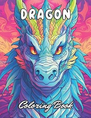 Dragon Coloring Book for Adults