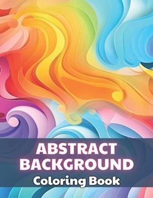 Abstract Background Coloring Book for Adults