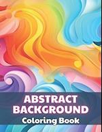 Abstract Background Coloring Book for Adults