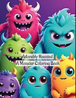 Adorably Haunted: A Monster Coloring Book 