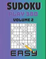 380 Sudoku Puzzles Easy with Solutions Volume2 