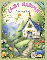 Cairy Garden Coloring: A Whimsical World of Kids' Mindfulness Coloring with Fairy Houses, Mushroom Havens, Interactive Coloring Book for Stress Relief