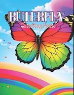 butterfly: Coloring book 