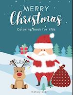Merry Christmas : Coloring book for kids 