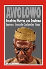 Awolowo Inspiring Quotes and Sayings