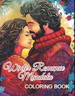 Winter Romance Mandala Coloring Book