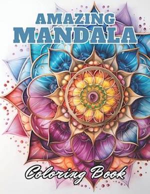 Amazing Mandalas Coloring Book: High Quality +100 Adorable Designs for All Ages