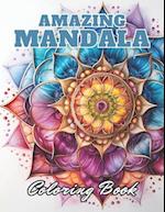 Amazing Mandalas Coloring Book: High Quality +100 Adorable Designs for All Ages 