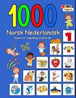 1000 Norsk Nederlandsk Illustrert Tospråklig Ordforråd (Fargerik Utgave)