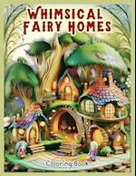 Whimsical Fairy Homes Coloring