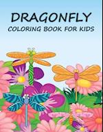 Dragonfly Coloring Book For Kids 