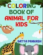 Coloring Book of Animal for Kids 