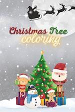 Christmas Tree Coloring Book