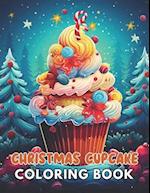 Christmas Cupcake Coloring Book