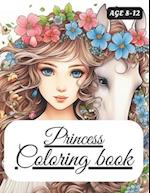 Princess coloring book for kids