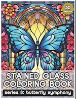 Stained Glass Coloring Book Series 3