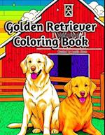 Golden Retriever Coloring Book