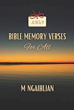 Bible Memory Verses For All