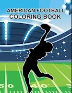American Football coloring book