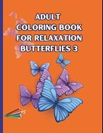 Adult Coloring Book Butterflies 3