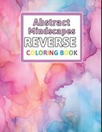 Abstract Mindscapes Reverse Coloring Book