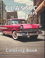 Classic Cars Coloring Book