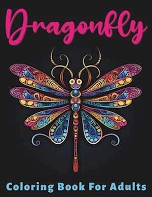 Dragonfly Coloring Book For Adults