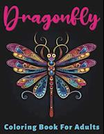 Dragonfly Coloring Book For Adults