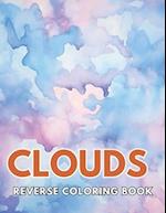 Clouds Reverse Coloring Book