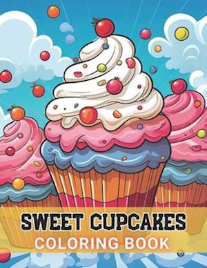 Sweet Cupcakes Coloring Book