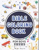 Bible Coloring Book for Boys