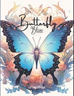 Butterfly Bliss Coloring Book