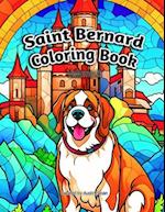 Saint Bernard Coloring Book