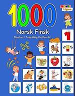 1000 Norsk Finsk Illustrert Tospråklig Ordforråd (Fargerik Utgave)