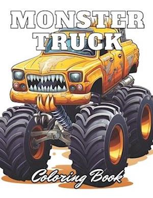 Monster Truck Coloring Book