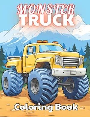 Monster Truck Coloring Book