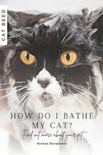 How do I bathe my cat?