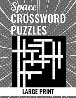 Space Crossword Puzzle - Large Print