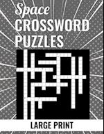 Space Crossword Puzzle - Large Print